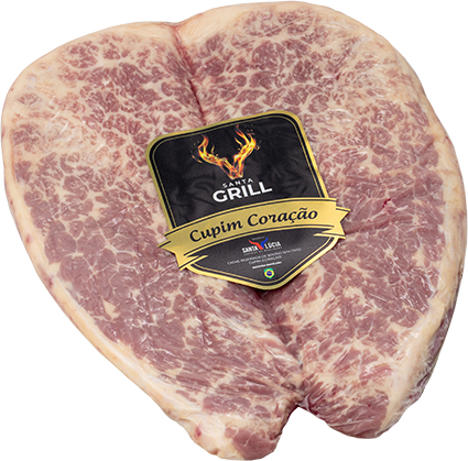 Embalagem Santa Grill Cupim Coração