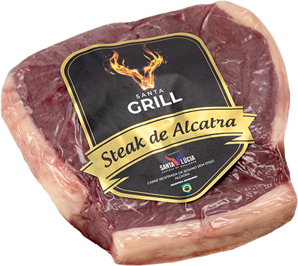 Embalagem Santa Grill Steak de Alcatra